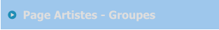 Page Artistes - Groupes