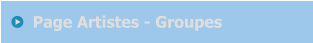 Page Artistes - Groupes