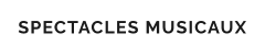 SPECTACLES MUSICAUX